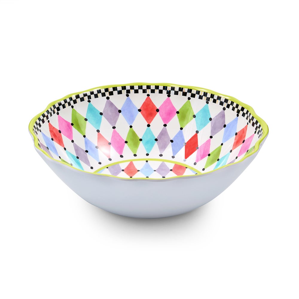 MACKENZIE-CHILDS Mackenzie-chilllds Palm Springs Melamine Serveware