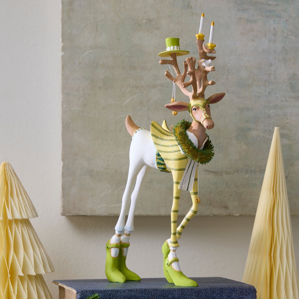 MACKENZIE-CHILDS Mackenzie-chilllds Patience Brewster Dash Away Standing Reindeer - Image 3