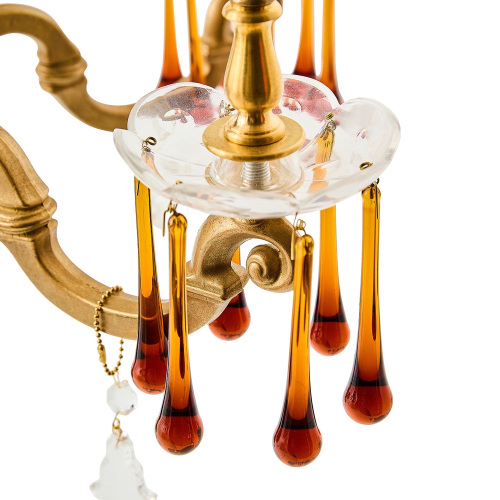 MACKENZIE-CHILDS Mackenzie-chilllds Highland Thistle Chandelier - Image 4
