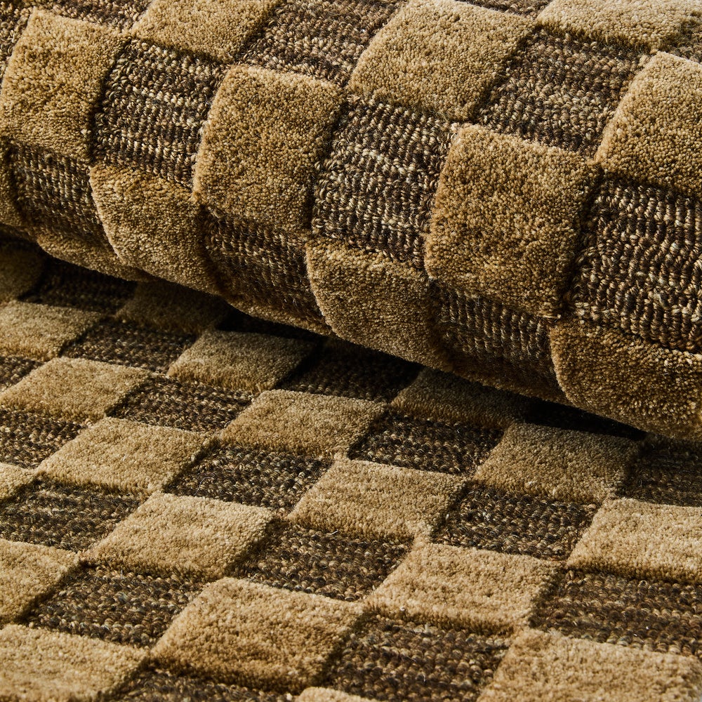 Cocoa Checkerboard Rug - Image 17