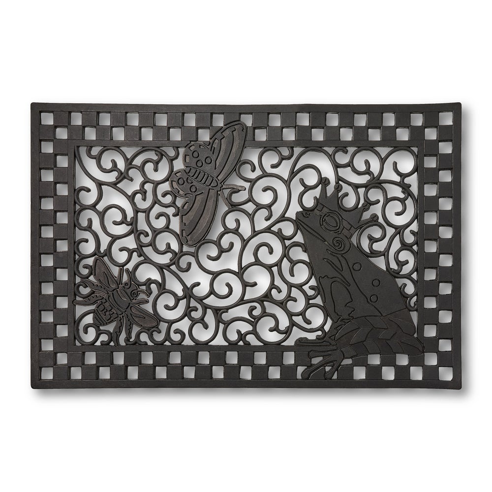 MACKENZIE-CHILDS Mackenzie-chilllds Frog Rubber Entrance Mat
