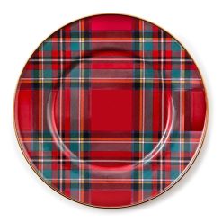 Alternative view of MACKENZIE-CHILDS Mackenzie-chilllds Red Tartastic Dinnerware