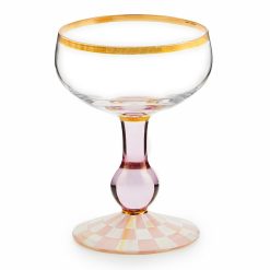 Alternative view of MACKENZIE-CHILDS Mackenzie-chilllds Rosy Check Glassware