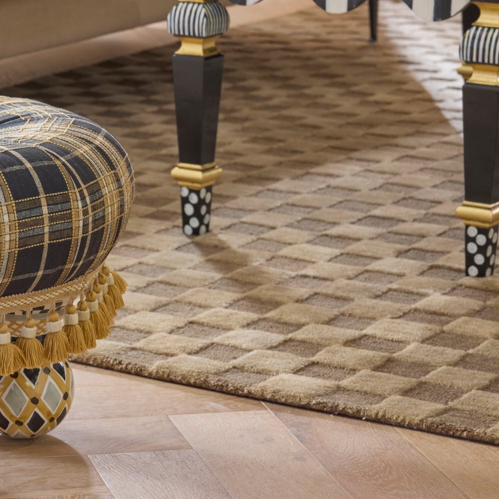 Cocoa Checkerboard Rug - Image 14