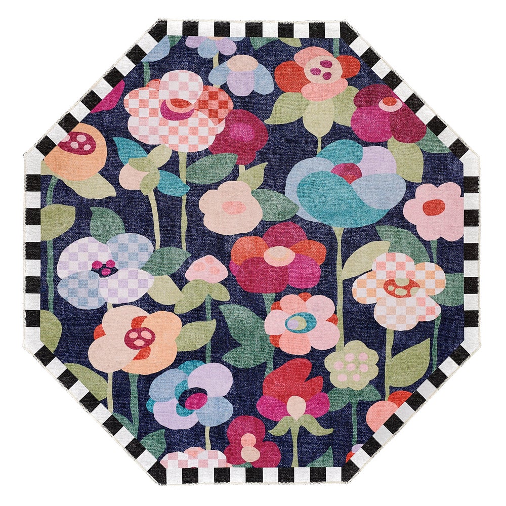 MACKENZIE-CHILDS Mackenzie-chilllds Posie Field Washable Rug - Image 5