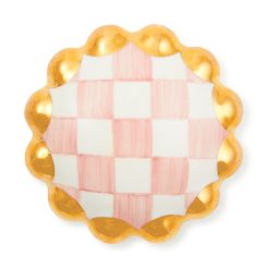 MACKENZIE-CHILDS Mackenzie-chilllds Rosy Check Round Knob
