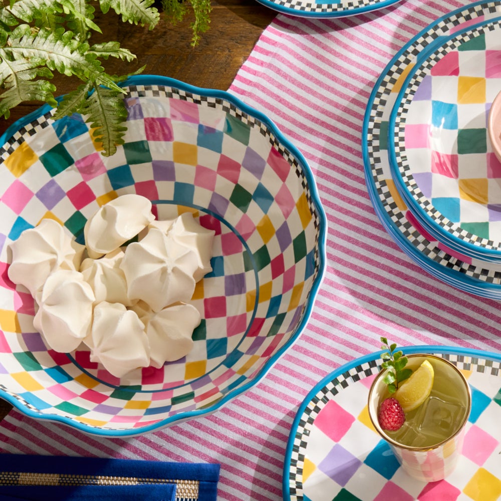 MACKENZIE-CHILDS Mackenzie-chilllds Jamboree Melamine Serveware - Image 4