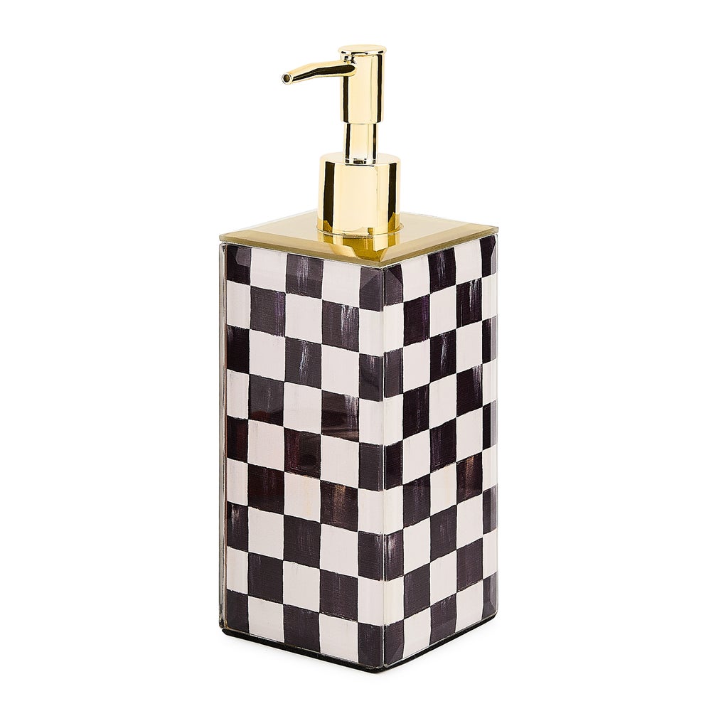 Courtly Check Glass Bath Collection - Image 5
