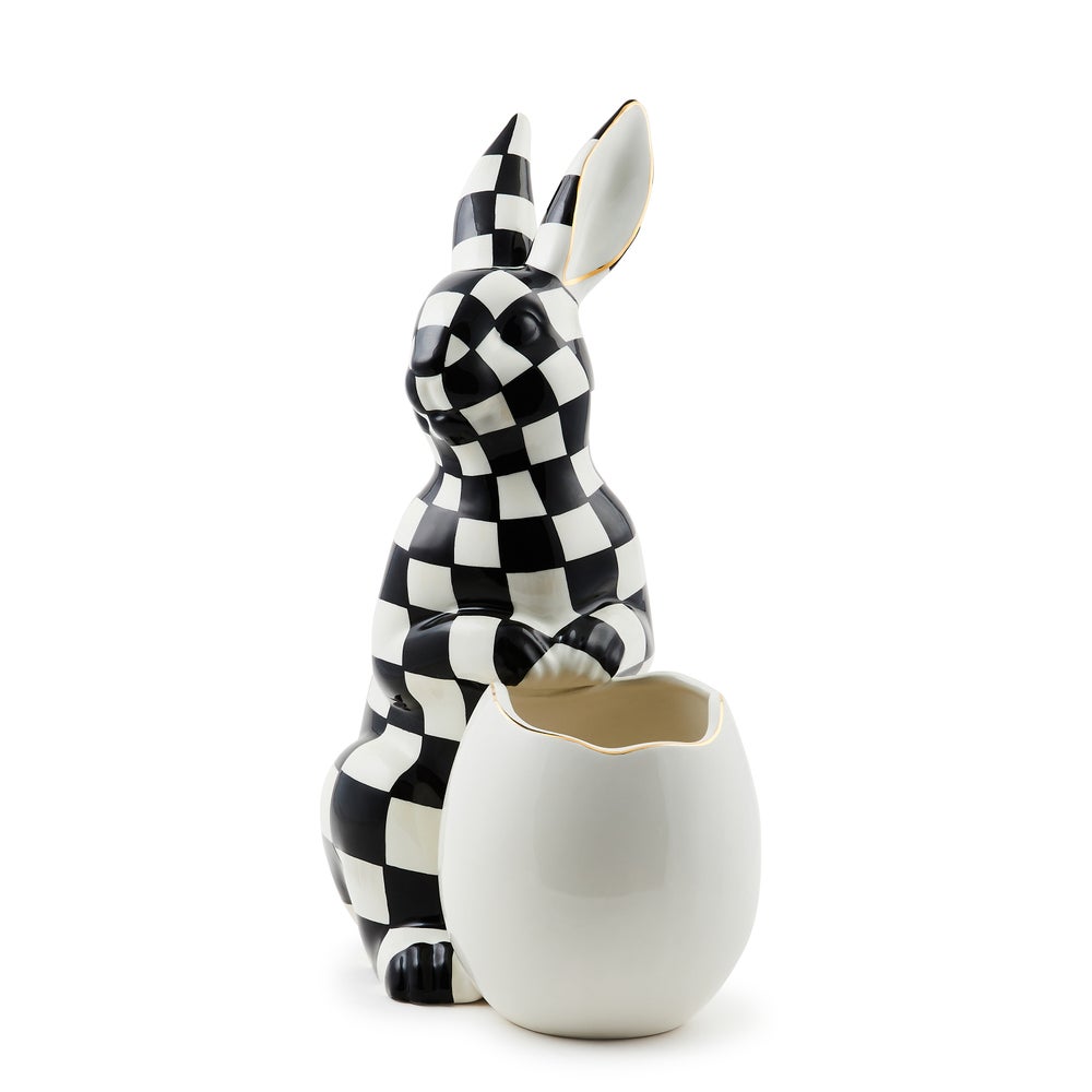 Mackenzie-chilllds White Rabbit Ceramic Large Bunny Vase - Image 3