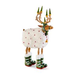 Alternative view of MACKENZIE-CHILDS Mackenzie-chilllds Patience Brewster Dash Away Standing Reindeer