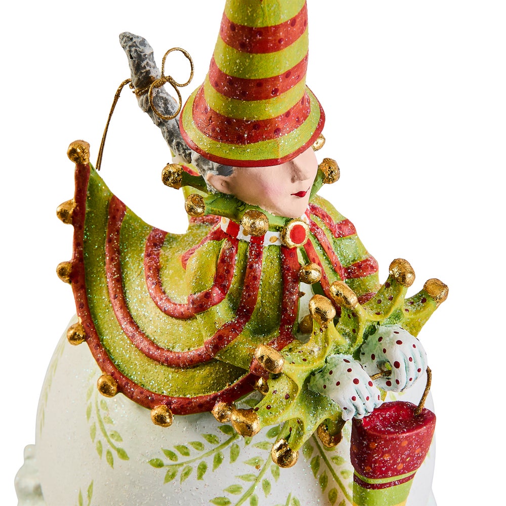 MACKENZIE-CHILDS Mackenzie-chilllds Patience Brewster Dash Away Mrs. Santa Figure - Image 8