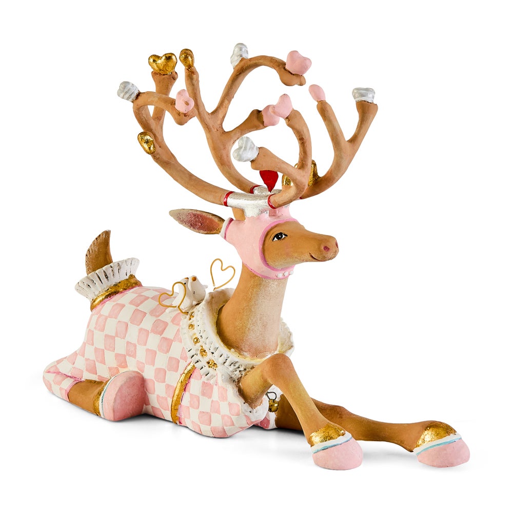MACKENZIE-CHILDS Mackenzie-chilllds Patience Brewster Dash Away Sitting Reindeer - Image 6