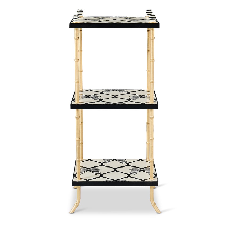 MACKENZIE-CHILDS Mackenzie-chilllds Pretty As A Bow 3 Tiered Table