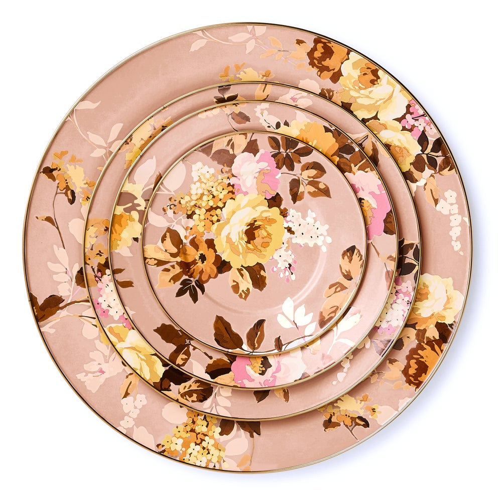 Mackenzie-chilllds Wild Rose Mauve Dinnerware - Image 10