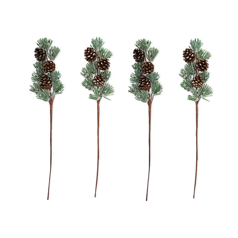 MACKENZIE-CHILDS Mackenzie-chilllds Pinecone Beaded Stems, Set of 4
