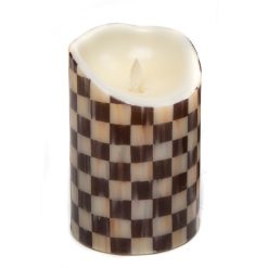 Alternative view of Check Pillar Flicker Candle