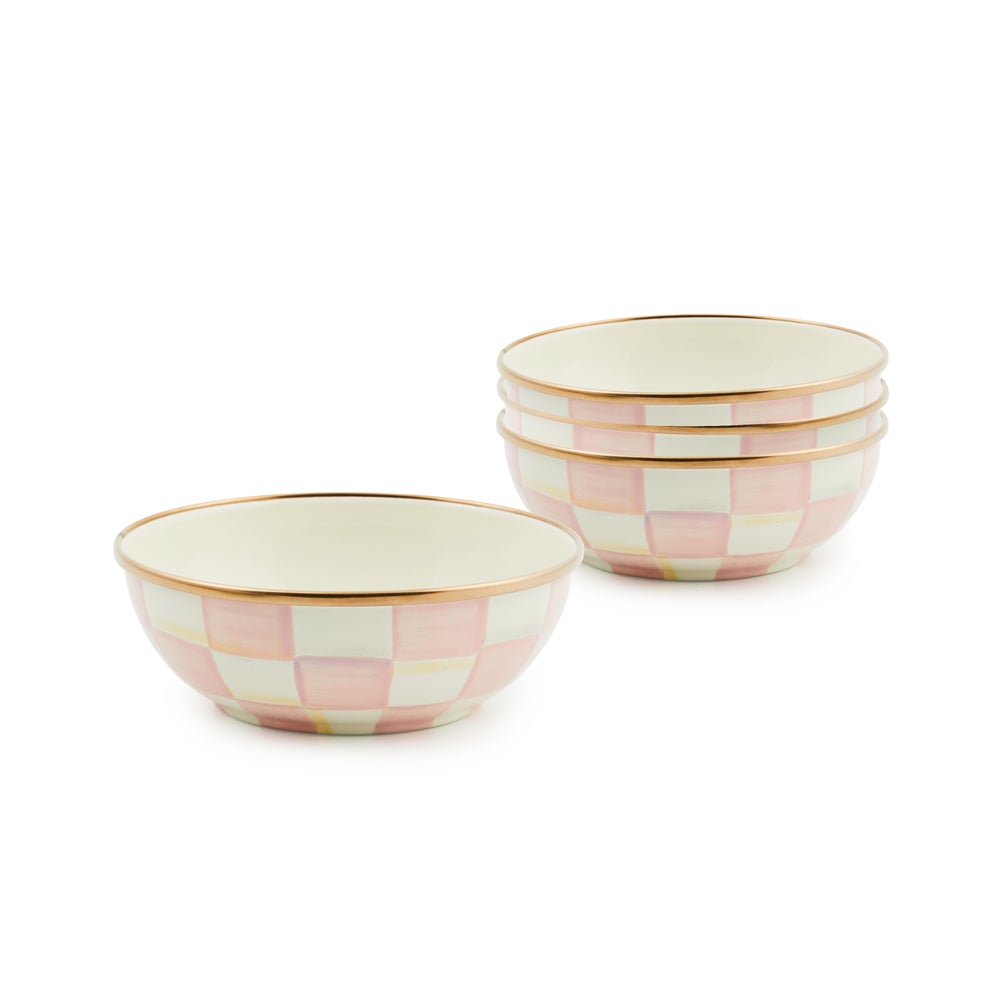 MACKENZIE-CHILDS Mackenzie-chilllds Enamel Everyday Bowls, Set of 4 - Image 4