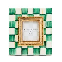 MACKENZIE-CHILDS Mackenzie-chilllds Emerald Check Frame