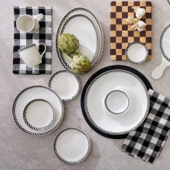 Alternative view of Courtly Check Everyday Small Plates, Set of 4