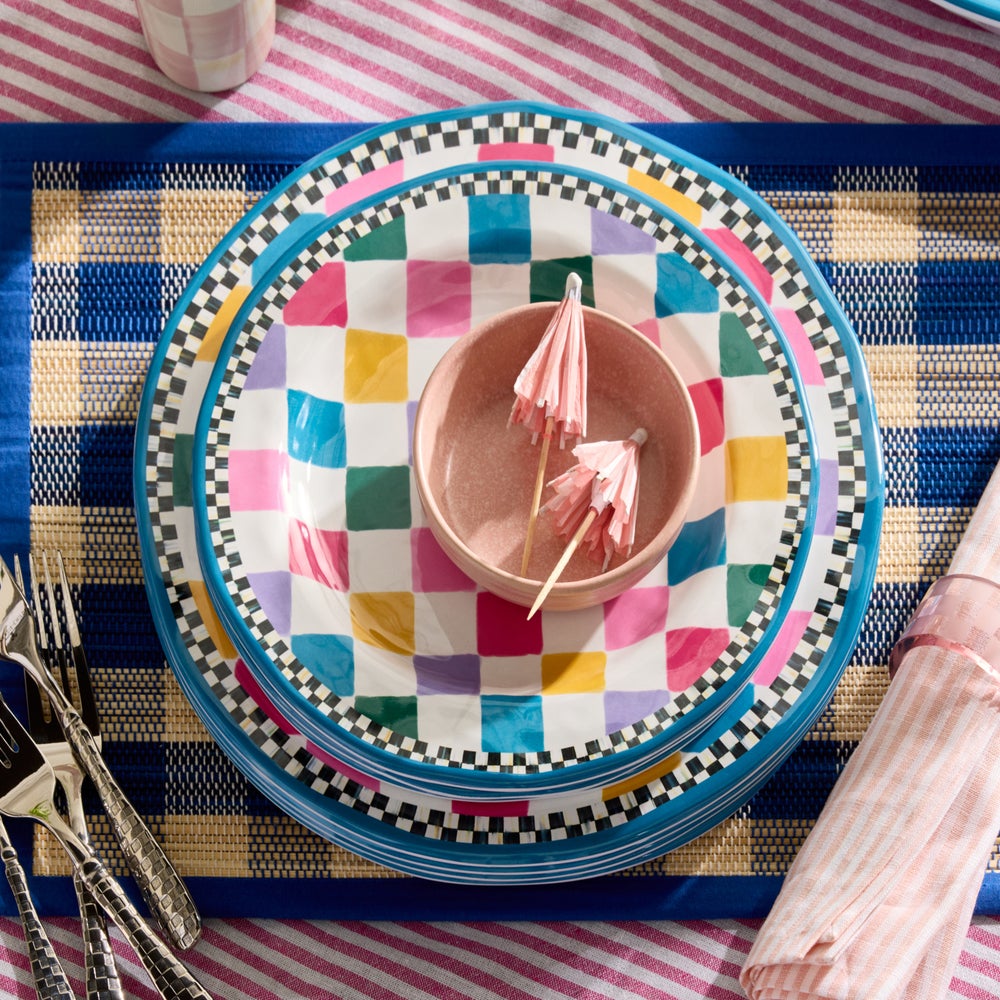 MACKENZIE-CHILDS Mackenzie-chilllds Jamboree Melamine Dinnerware - Image 5