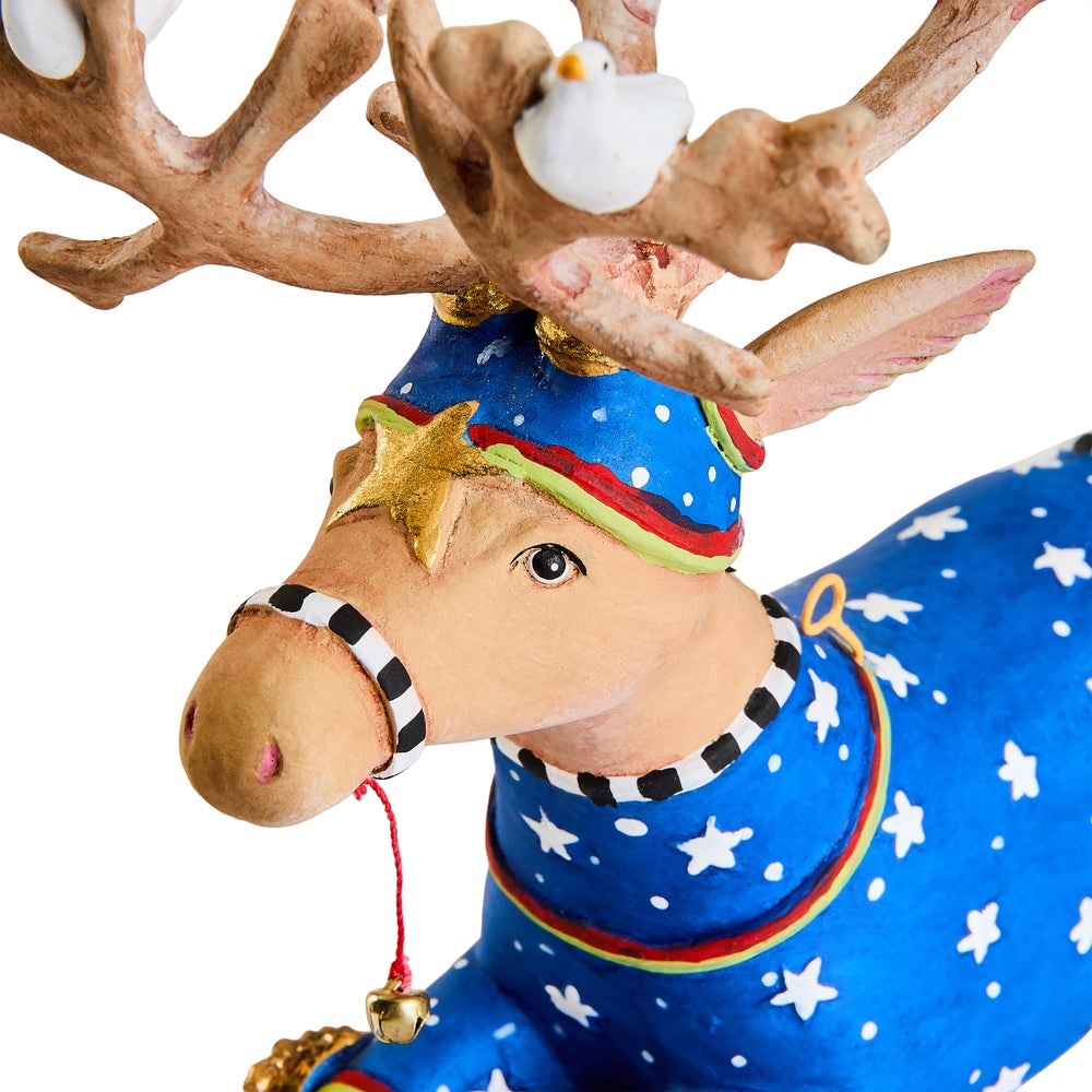 MACKENZIE-CHILDS Mackenzie-chilllds Patience Brewster Dash Away Sitting Reindeer - Image 21