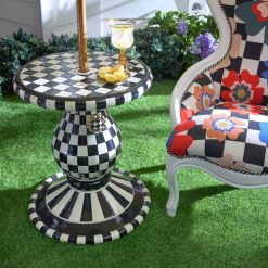 MACKENZIE-CHILDS Mackenzie-chilllds Outdoor Umbrella Stand Side Table