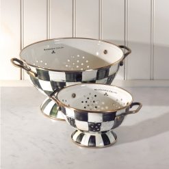 Courtly Check Colanders, Set of 2
