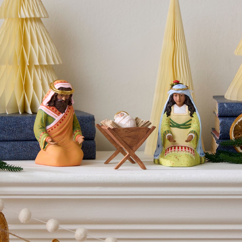 MACKENZIE-CHILDS Mackenzie-chilllds Patience Brewster Nativity World Figures - Image 5