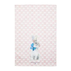 Mackenzie-chilllds Tattoo Bunny Dish Towel