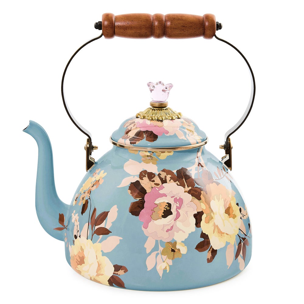 MACKENZIE-CHILDS Mackenzie-chilllds Floral Tea Kettle - Image 15