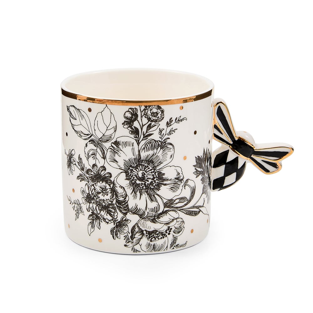 Bee Toile Mug & Saucer Set - Image 3