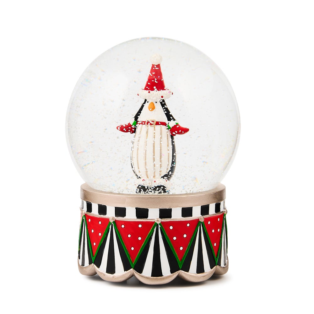 MACKENZIE-CHILDS Mackenzie-chilllds Patience Brewster Penguin Snow Globe - Image 3