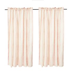 MACKENZIE-CHILDS Mackenzie-chilllds Rosy Stripe 84?? Curtain Panel