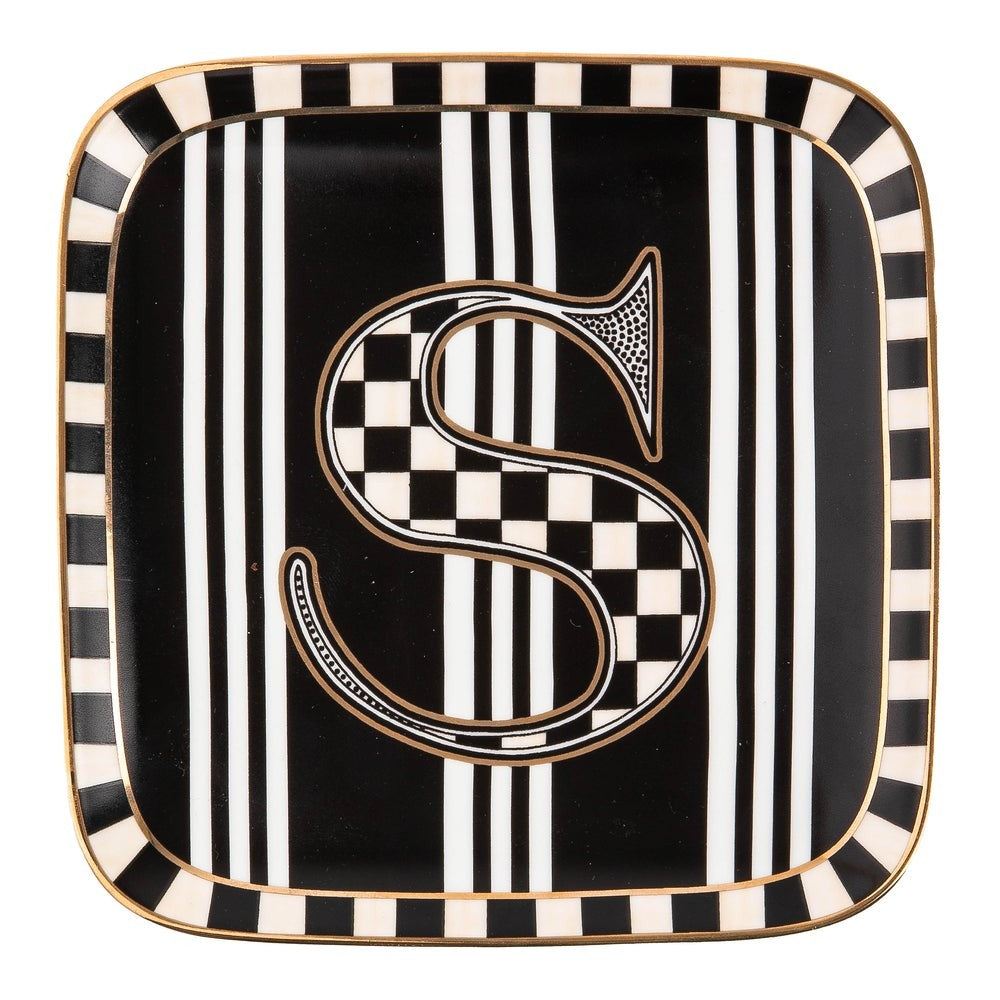 MACKENZIE-CHILDS Mackenzie-chilllds Monogram Dish - Image 11