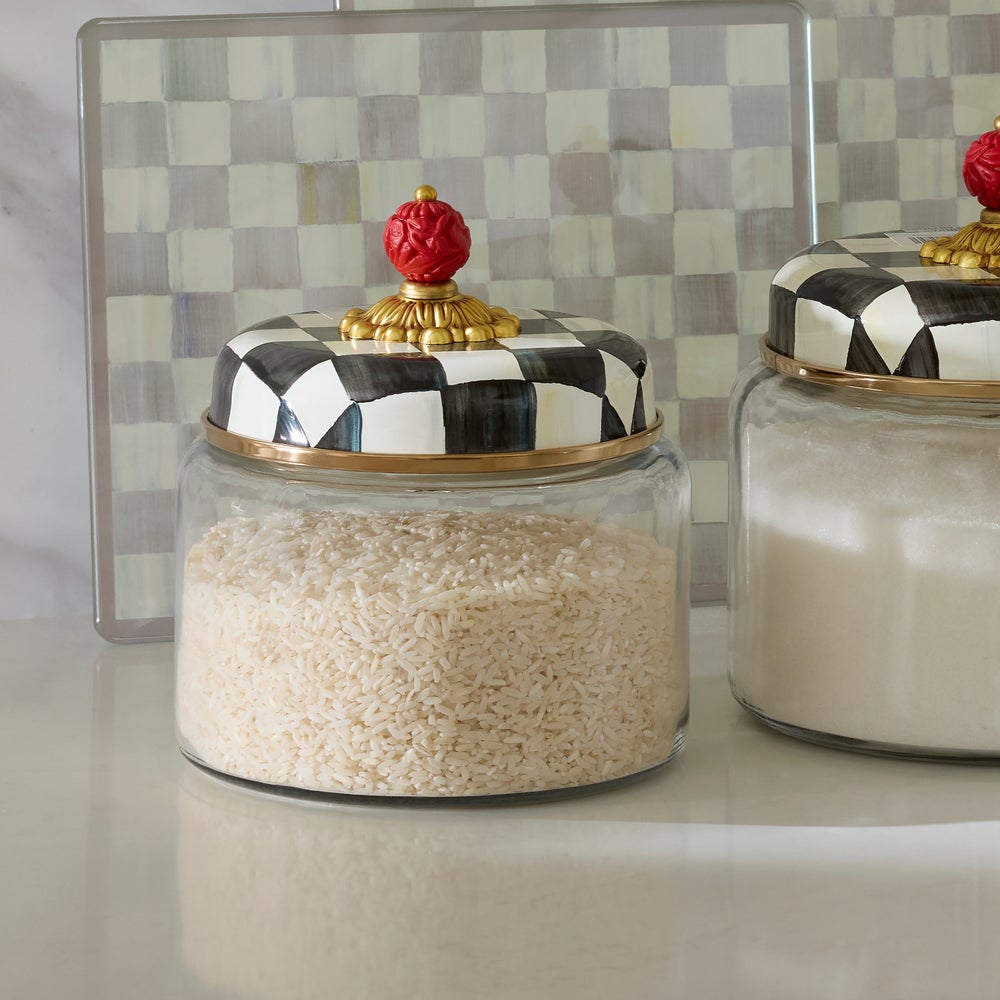 Courtly Check Kitchen Canisters - Image 6