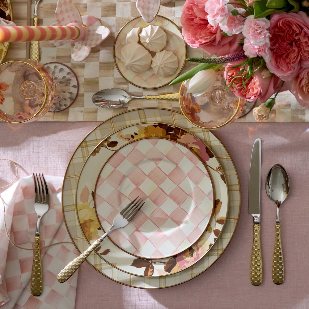 MACKENZIE-CHILDS Mackenzie-chilllds Latte Tartan Dinnerware - Image 11