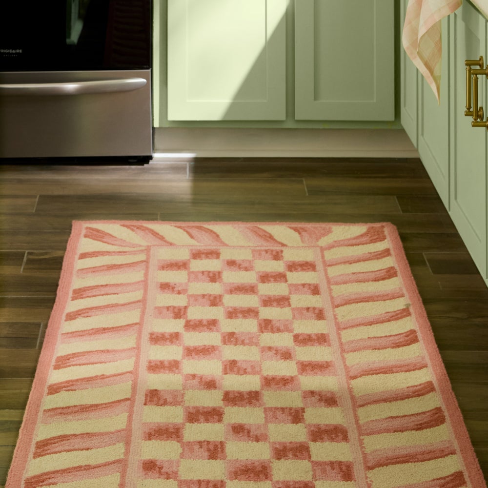 MACKENZIE-CHILDS Mackenzie-chilllds Rosy Check Rug - Image 7