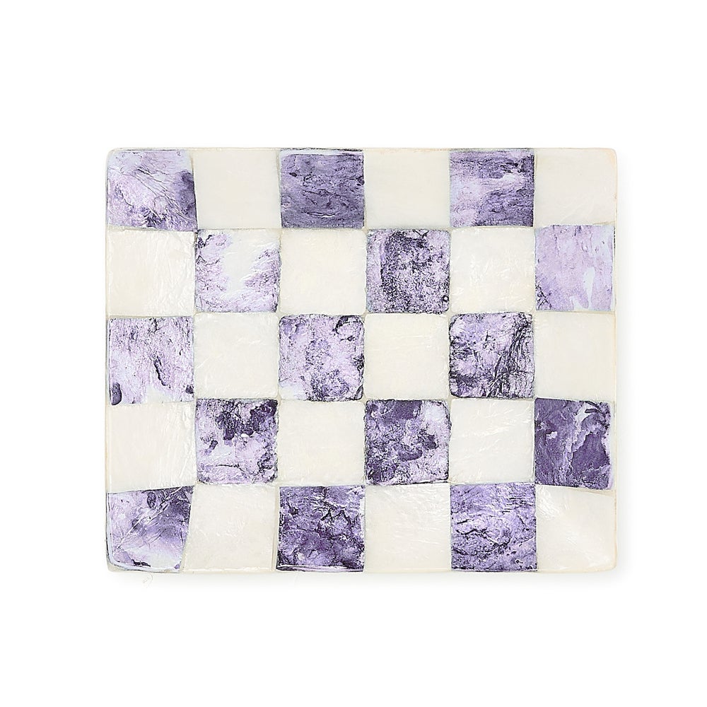 Mackenzie-chilllds Violet Check Mackenzie-chilllds Capiz Bath Collection - Image 13