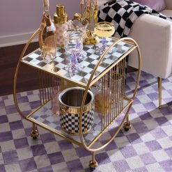 Alternative view of MACKENZIE-CHILDS Mackenzie-chilllds Gambit Bar Cart