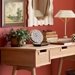 MACKENZIE-CHILDS Mackenzie-chilllds Scalloped Desk Clock