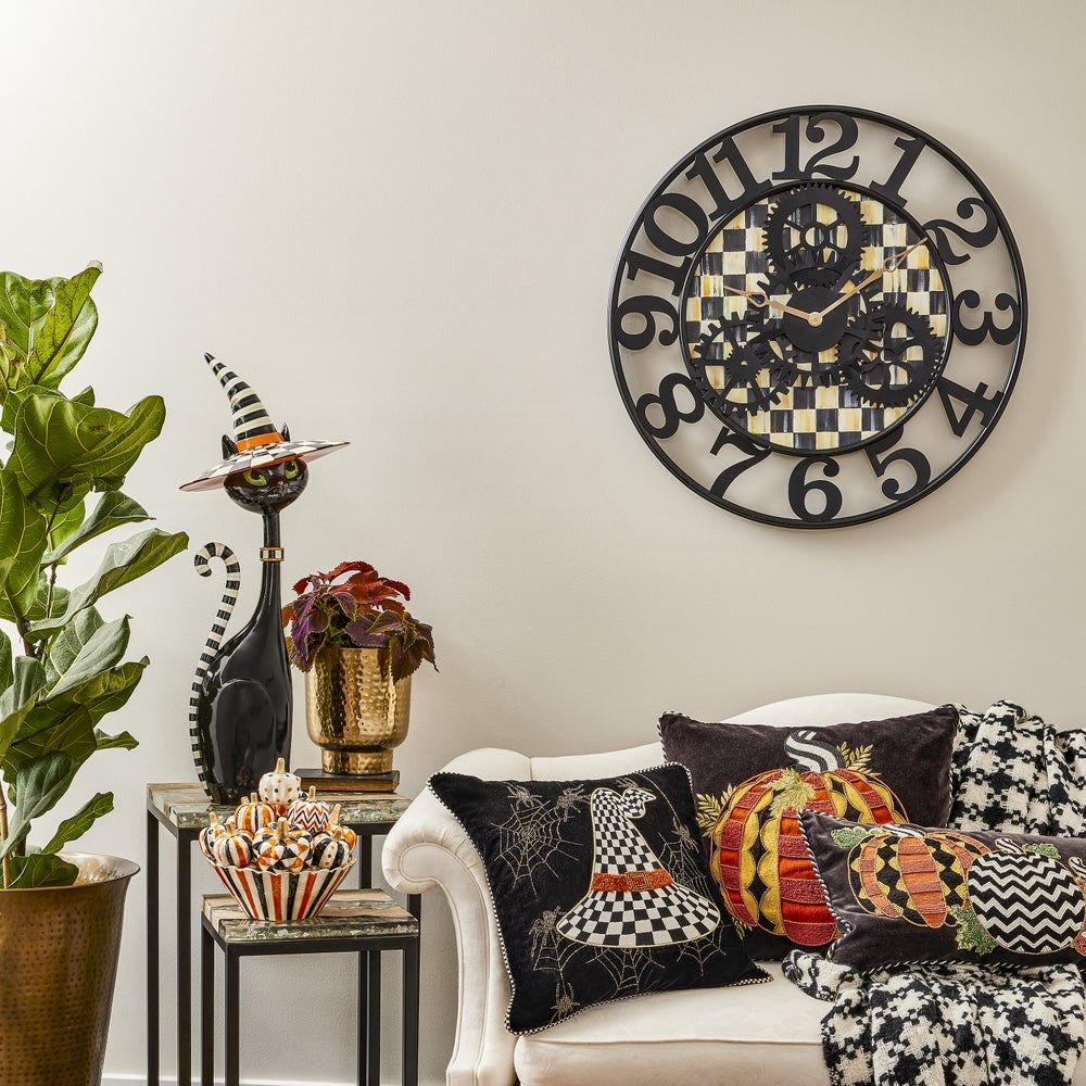MACKENZIE-CHILDS Mackenzie-chilllds Farmhouse Wall Clock - Image 3