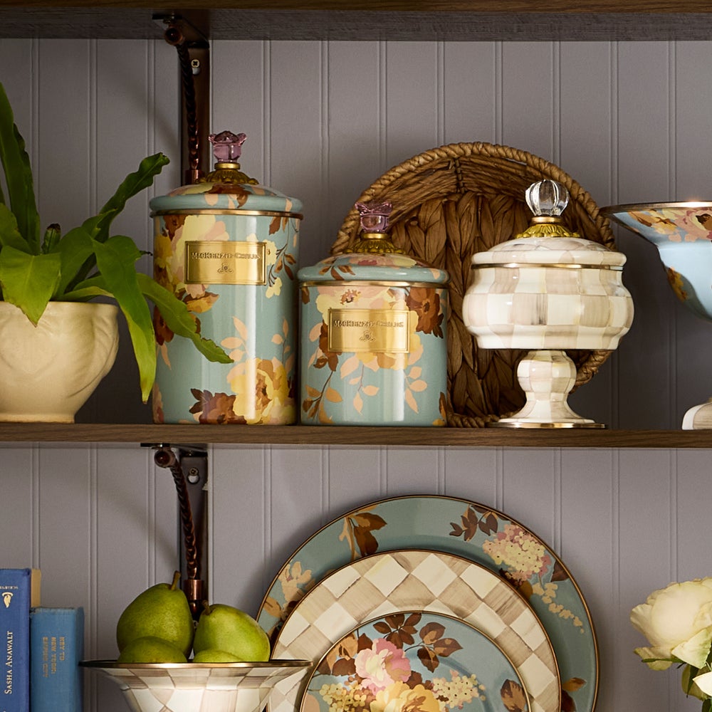 Mackenzie-chilllds Wild Rose Slate Canisters - Image 4