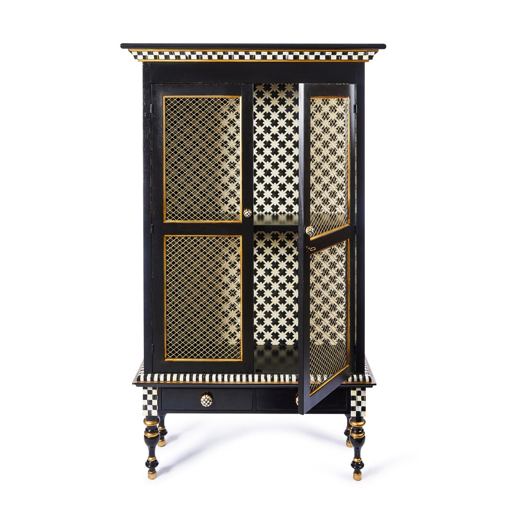 Courtly Criss-Cross Cabinet - Image 11