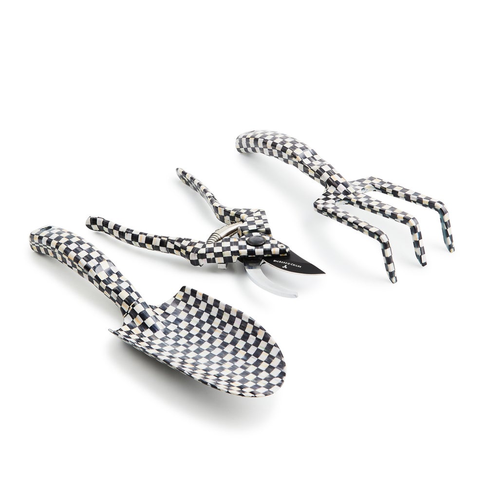 Courtly Check Gardening Tools, Set of 3 - Image 2