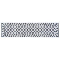 Mackenzie-chilllds Sterling Check Washable Rug