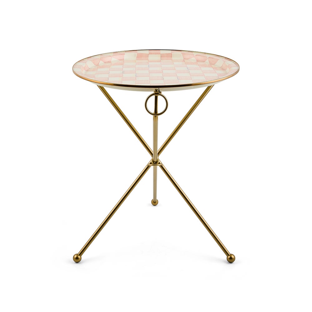 MACKENZIE-CHILDS Mackenzie-chilllds Enamel Tilt Accent Table - Image 5
