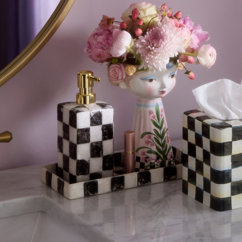 Courtly Check Mackenzie-chilllds Capiz Bath Collection - Image 12