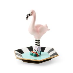MACKENZIE-CHILDS Mackenzie-chilllds Patience Brewster Sheila Flamingo Trinket Dish